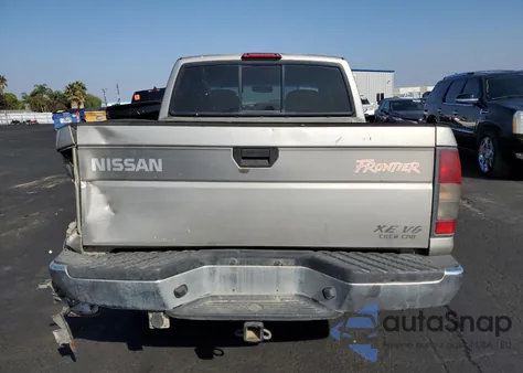 2000 Nissan Frontier Crew Cab Xe z USA, uszkodzony, nr VIN 1N6ED27Y8YC382657